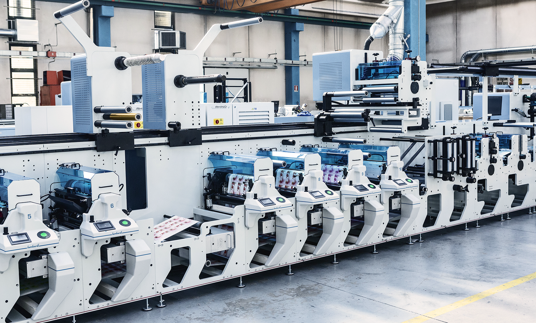 Label printing house
